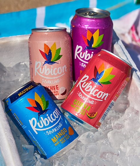  Rubicon Sparkling and Rubicon Spring: The Perfect Fusion of Real Fruit Juices and Sucralose, Free from the Aspartame Sweetener