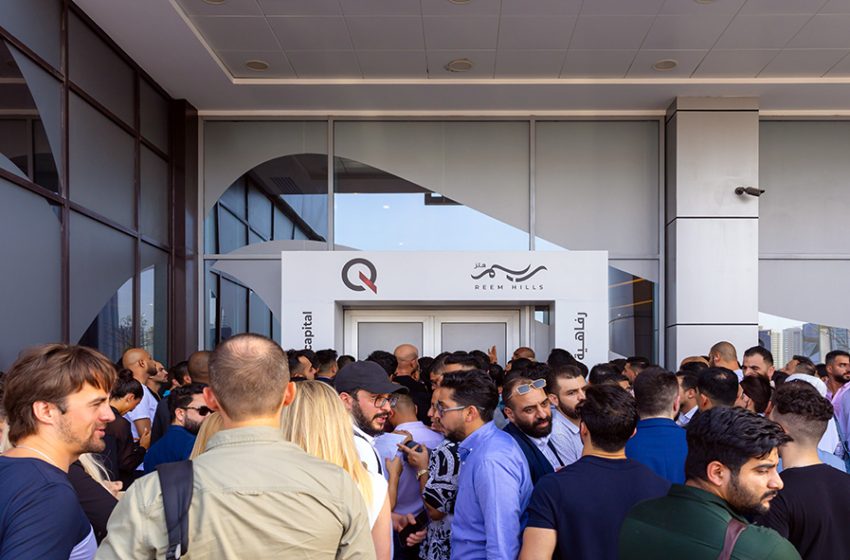  The third phase of Q Properties’ Reem Hills luxury apartments sold out in less than 4 Hours