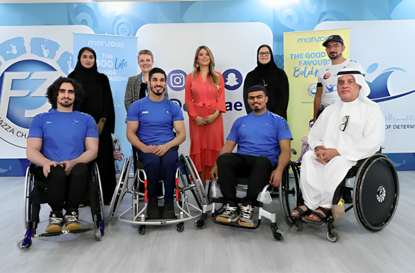  Mahzooz empowers local athletes with the handover of sports wheelchairs to the Dubai Club for People of Determination