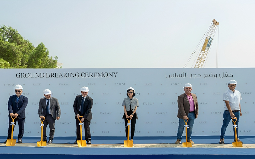  Taraf announces the groundbreaking of its iconic residential property Luce on Palm Jumeirah