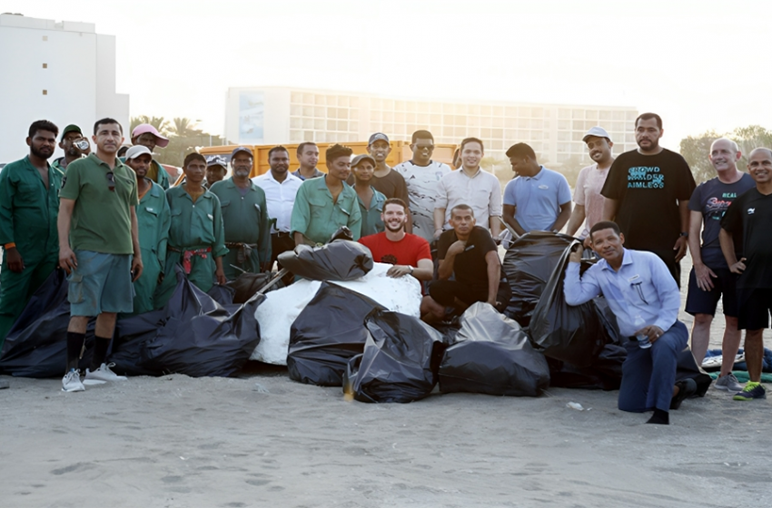  مجموعة فنادق بارسيلو تجمع أكثر من طنين من النفايات في يوم التنظيف العالمي