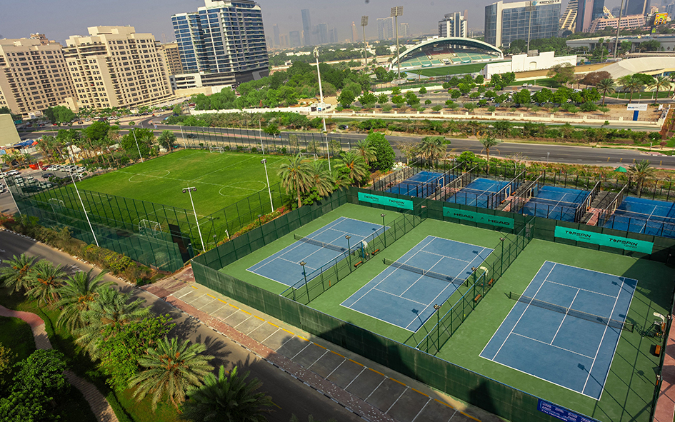 Al Jaddaf Rotana Complex Unveils Professional Football Pitch In Al