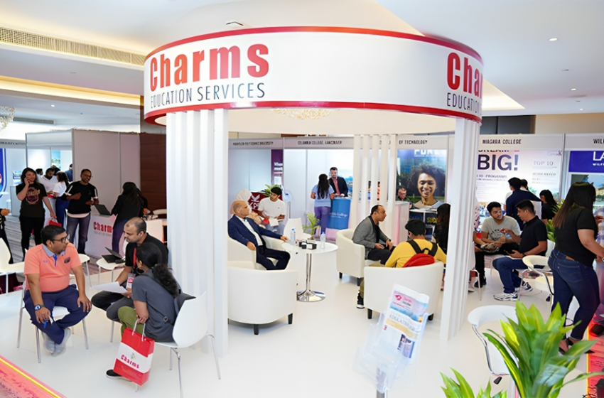  Charms Education Study Abroad Fair 2023 in Dubai concludes on a high note with a large number of applications for Canada, UK, USA, Germany & UAE