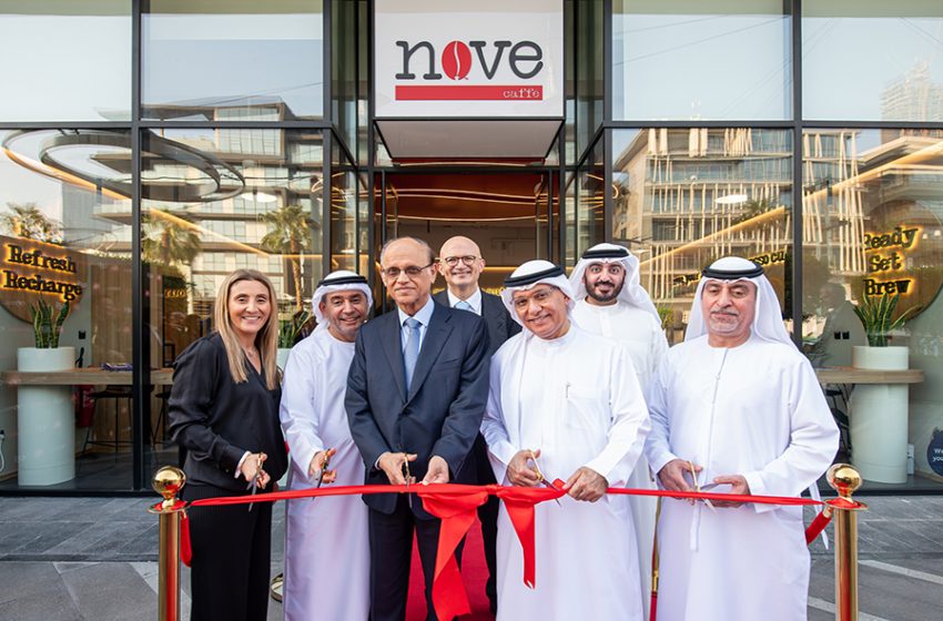  Middle East’s first Revolutionary Self-Service Coffee Concept, nove caffè, Marks its Grand Opening