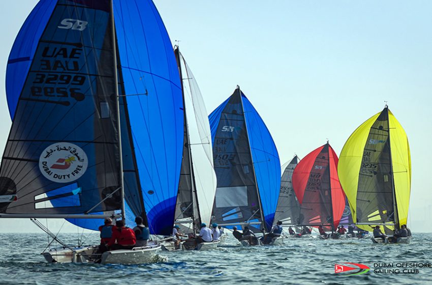  SB20 Triple Sailing Championships Presented by Dubai Duty-Free and Dubai Offshore Sailing Club Commences on 1st December 2023
