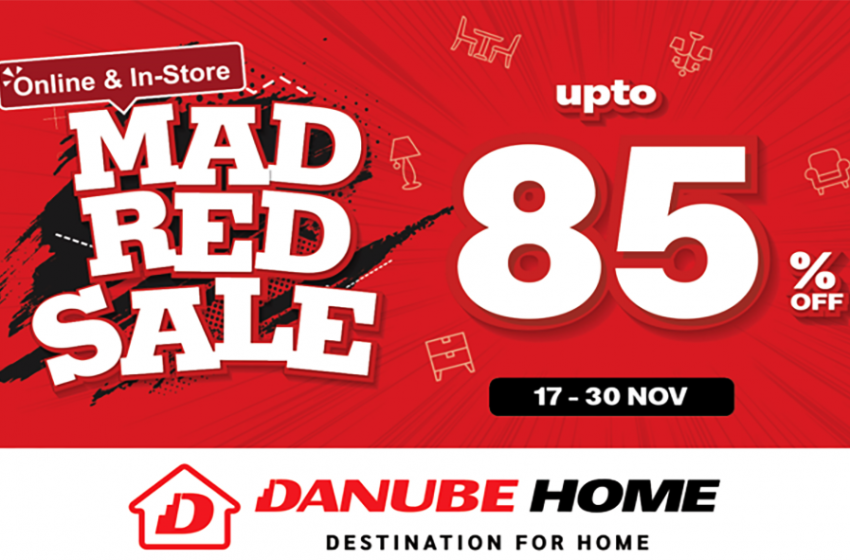  Danube Home Announces the Mad Red Sale – The biggest loot of the year!