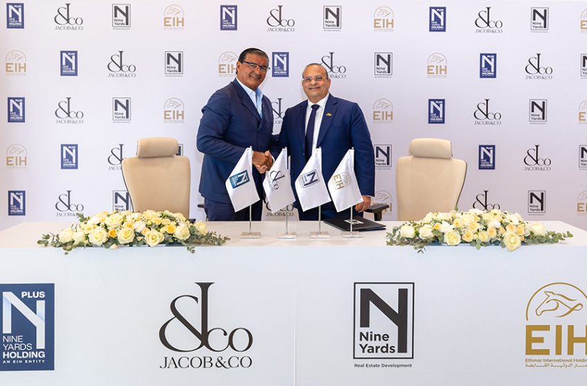  Nine Yards Plus Holding and Jacob & Co. Announce Exclusive Partnership for Reem Island Waterfront Residential Project