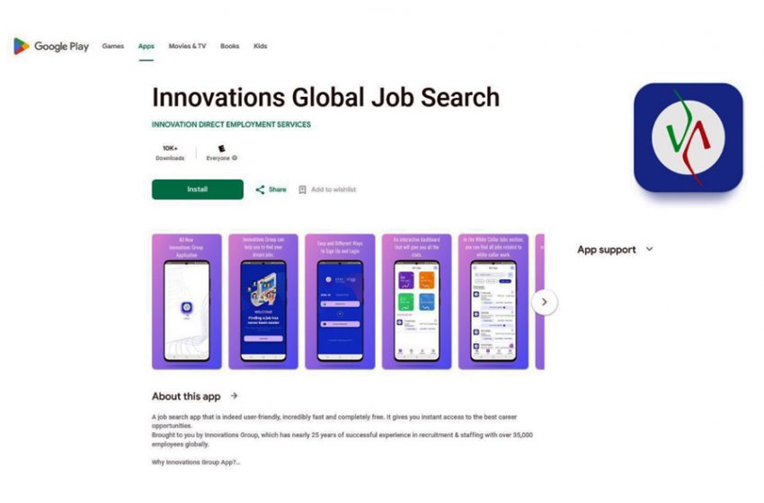  Innovations Group Makes Searching and Applying for Blue Collar Jobs in the UAE, Easier with their New Job Search App