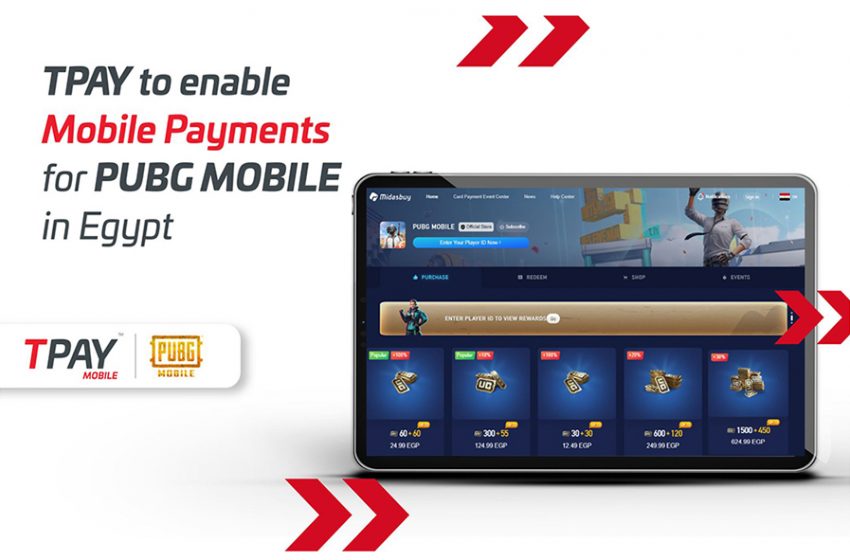  TPAYتمكن خدمة الدفع عبر رقم الهاتف المحمول لـ PUBG MOBILE في مصر!