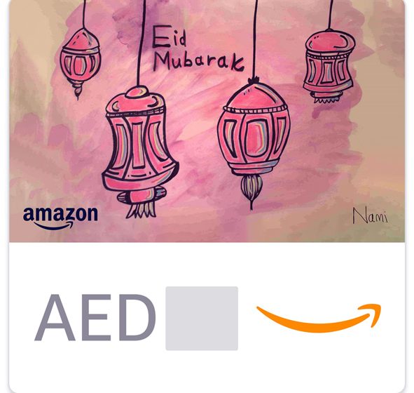  Amazon.ae Unveils its All New Eid eGift Card Designs Created Exclusively by Talented Local Artists from Mawaheb Art Studio for People of Determination.
