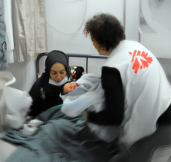  انطلاق حملة التبرعات ” إعادة الخير لغزة ” التي نظمتها مؤسسة شويترام الدولية ومنظمة أطباء بلا حدود