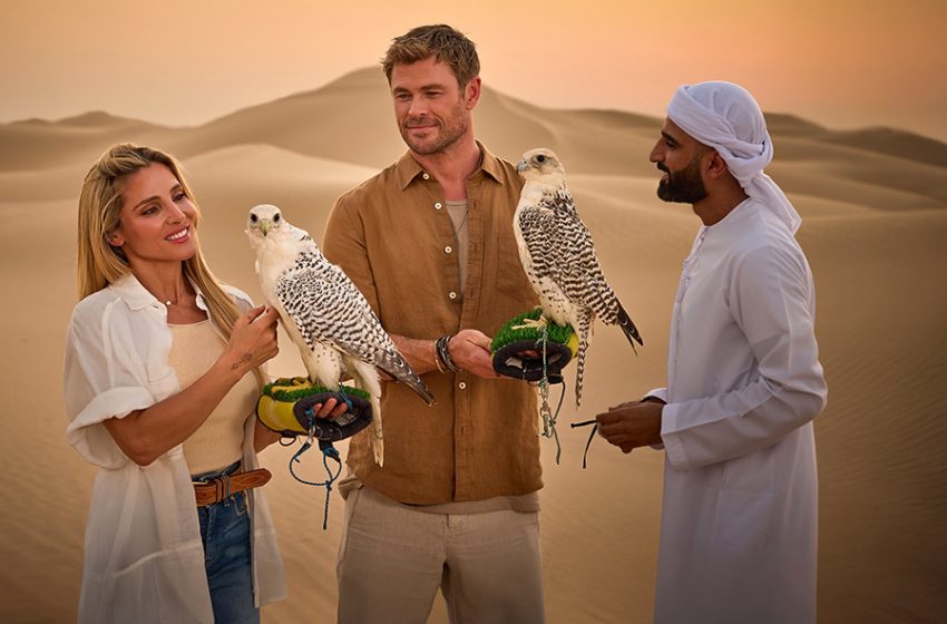  Could use a vacation right now: Elsa Pataky and Chris Hemsworth Partner with Experience Abu Dhabi