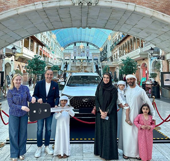  An Emirati Lady Wins the Mega Prize of the Mercato and Town Centre PrivilegePLUS Loyalty Program.