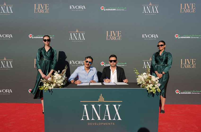  ANAX Developments  breaks ground on Evora Residences in Al Furjan, within two months of launch