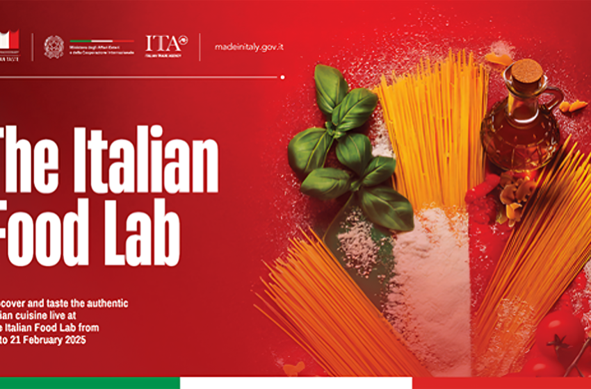  Italy’s €344M Food Boom.. Italian Food Lab Brings Culinary Excellence to Gulfood 2025