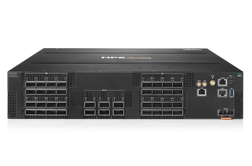  Hewlett Packard Enterprise extends innovations with new distributed services switches, expanded wired and wireless portfolio to meet AI and high-performance computing demands