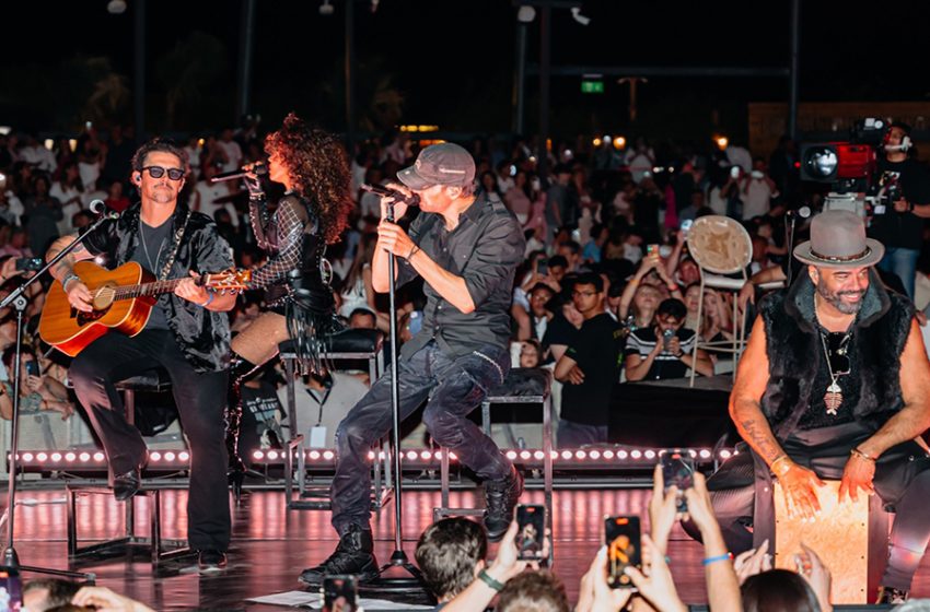 A Night of Musical Brilliance with Enrique Iglesias at Rixos Radamis Sharm El Sheikh