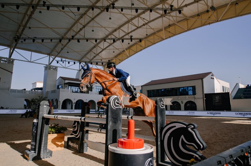  Abu Dhabi Equestrian Club Makes Historywith the World’s First Hybrid Showjumping Arena