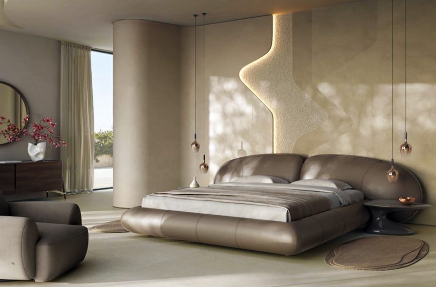  Natuzzi Unveils the Memoria Bed by Karim Rashid: A Harmonious Fusion of Design, Emotion, and Mediterranean Soul