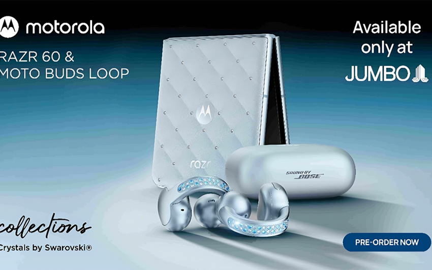 Jumbo Partners with Motorola to Exclusively Launch Motorola Razr 60 Swarovski Edition in the UAE
