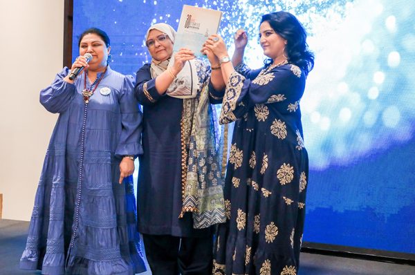 Shiba Khan, Founder & Director, Funun Arts Group Sartaj Begum, Khan Sisters Mother Farah Khan, Co founder and creative head, Funun Arts Group