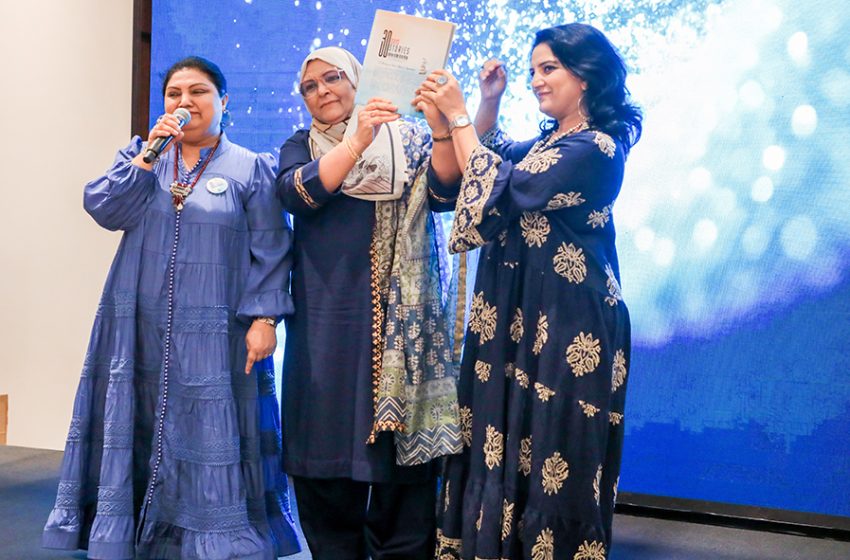 Shiba Khan, Founder & Director, Funun Arts Group Sartaj Begum, Khan Sisters Mother Farah Khan, Co founder and creative head, Funun Arts Group