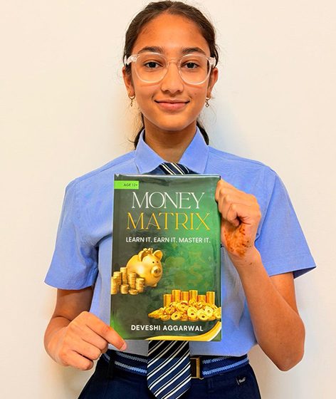  14-Year-Old Author Launches “Money Matrix.. Learn to Master Money” A Practical Guide to Financial Literacy for Young Minds