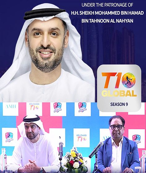  His Highness Sheikh Mohammed bin Hamad bin Tahnoon Al Nahyan Honoured as Supreme Patron of the TTen Global Cricket League