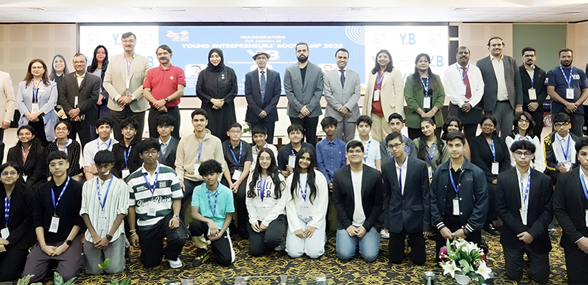  BITS Pilani Dubai Campus Concludes Young Entrepreneurs’ Bootcamp   2025, Training School Students in Structured Entrepreneurship and Innovation