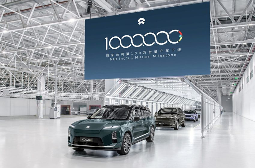  NIO Celebrates Production of Its 1,000,000th Vehicle