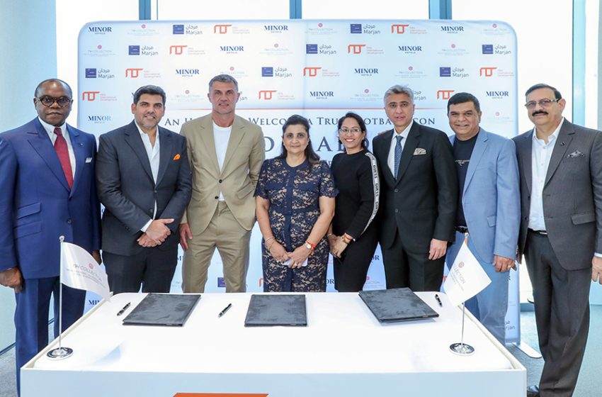  LEGEND OF THE GAME PAOLO MALDINI PLACES HIS TRUST IN RRS INTERNATIONAL DEVELOPMENT AS NH COLLECTION RAS AL KHAIMAH AL MARJAN ISLAND HOTEL & APARTMENTS ATTRACTS GLOBAL CONFIDENCE